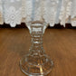 Clear Vintage Candle Stick Holder