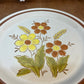 Autumn Collection Stoneware Wheat Flower Plate