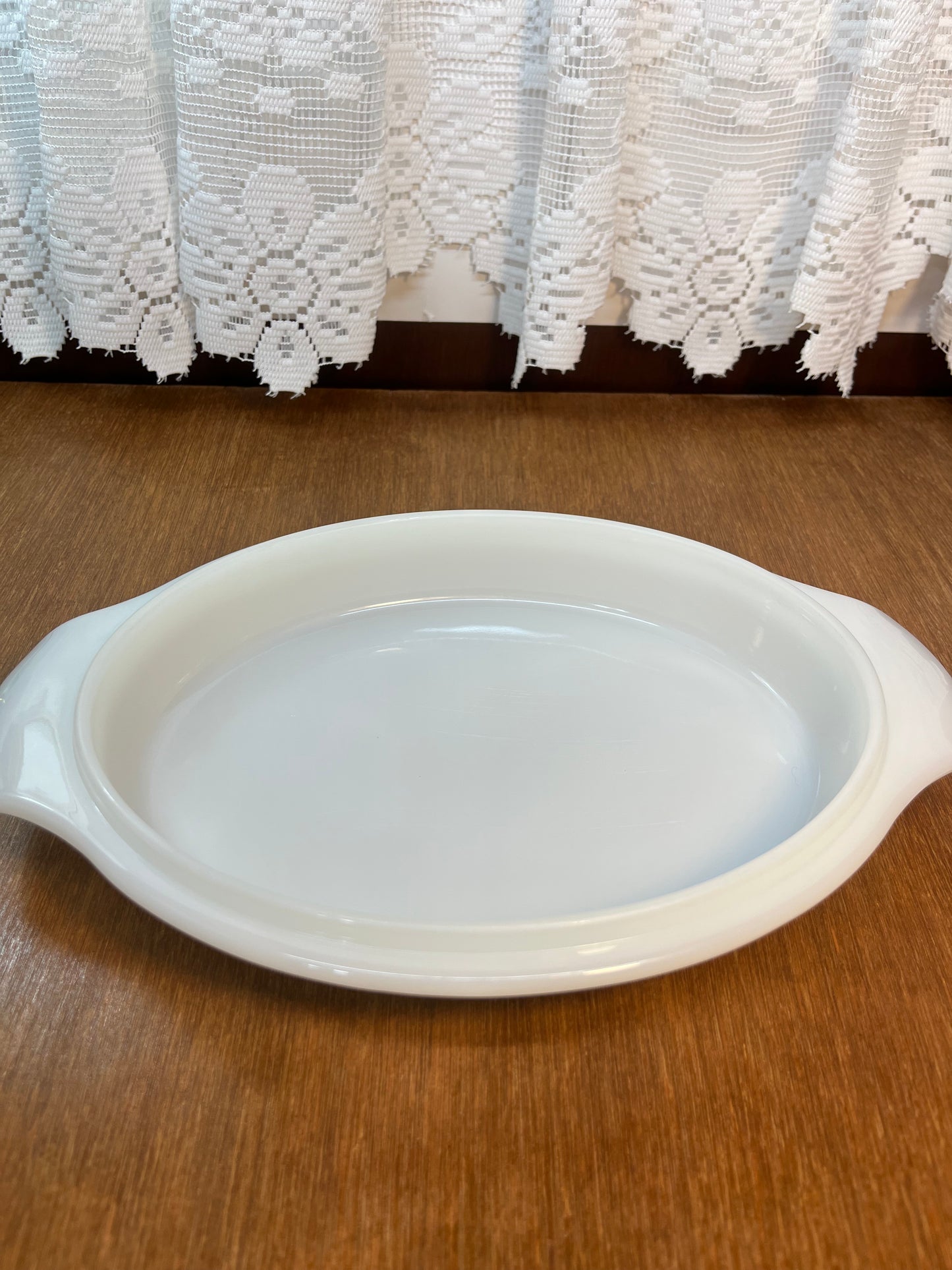 Vintage Milk Glass Lid/Dish Cover