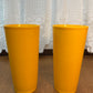 Vintage Yellow Tupperware Tumbler