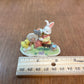 Village Bunny Axe Sharping Figurine