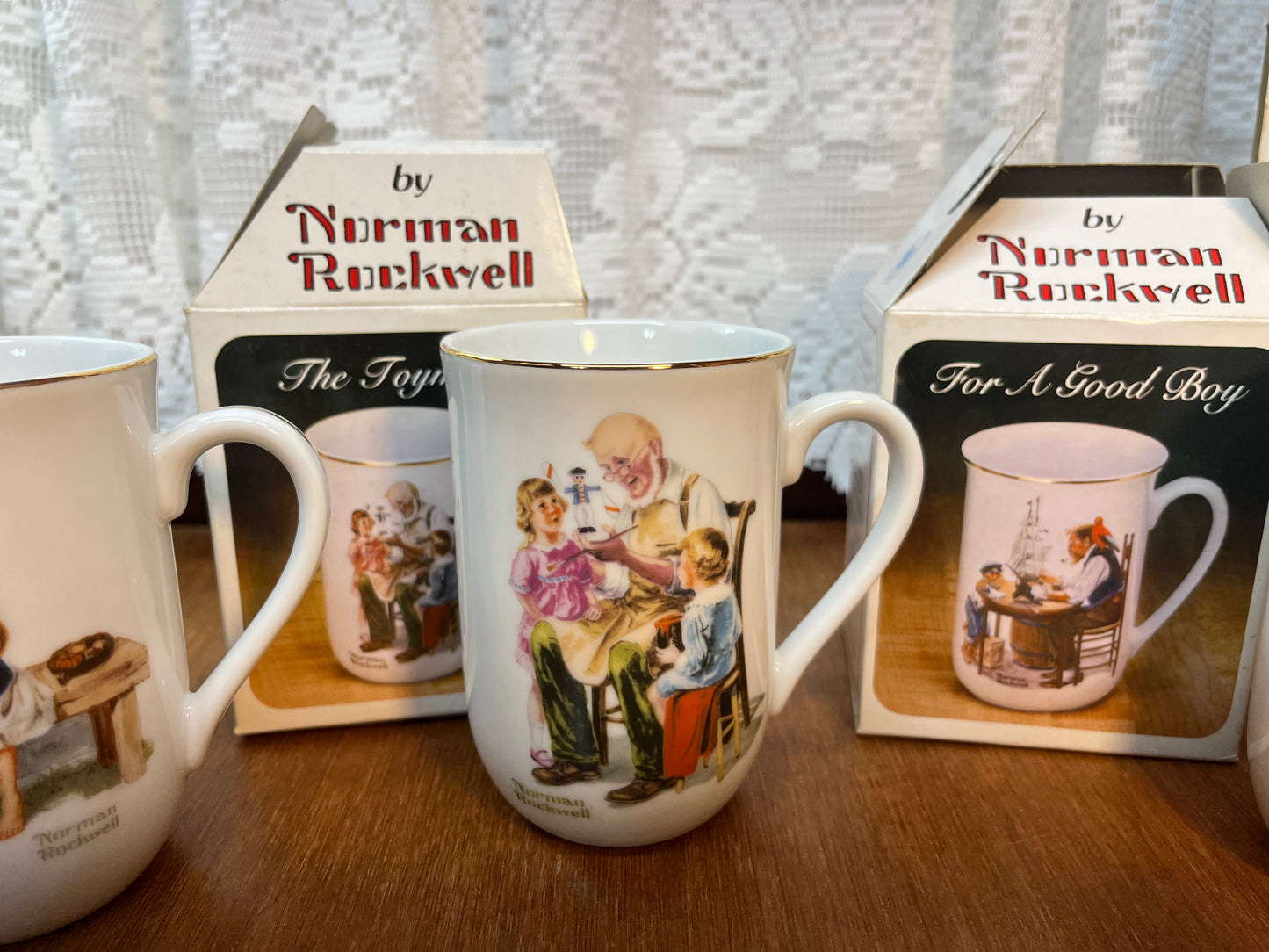 Collectible The Norman Rockwell Mugs