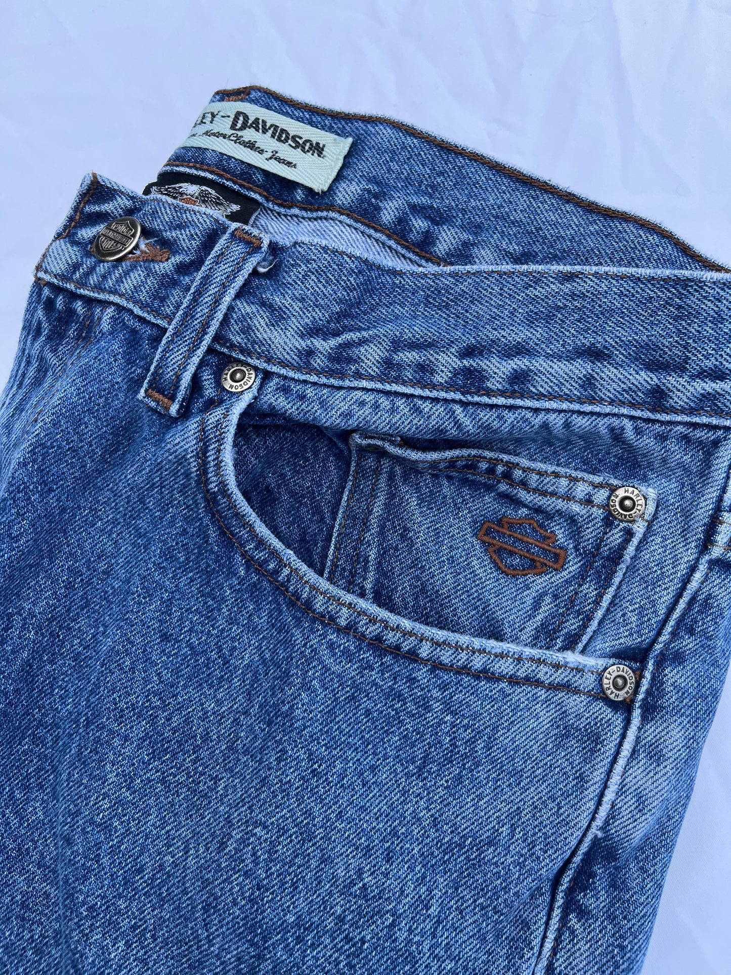 Motorcycle Harley Davidson Jeans