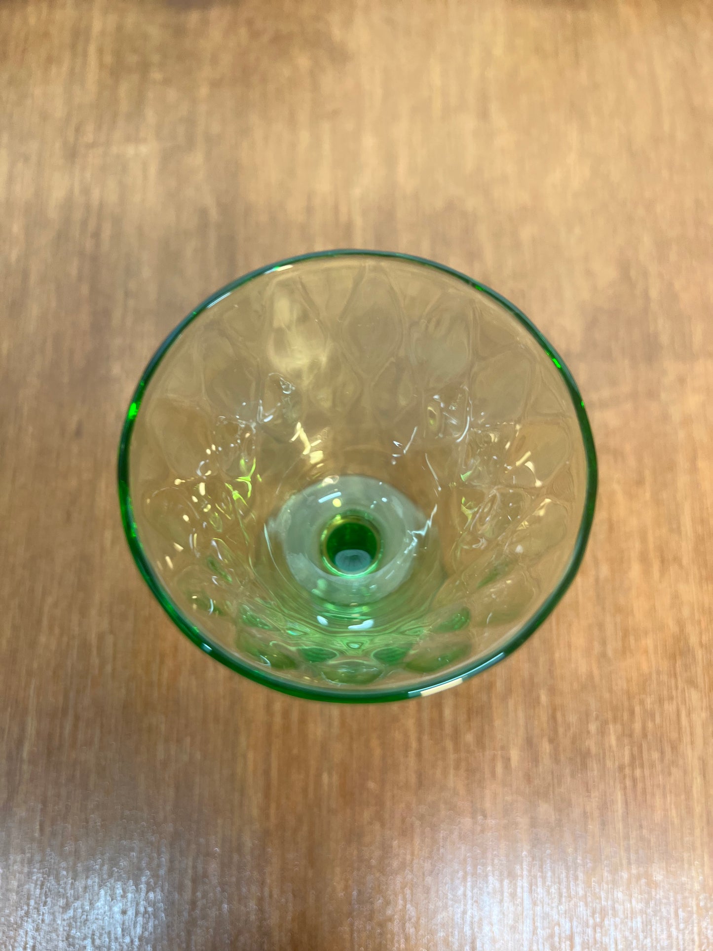 Set of 4 Vintage Uranium Martini/Dessert Glasses