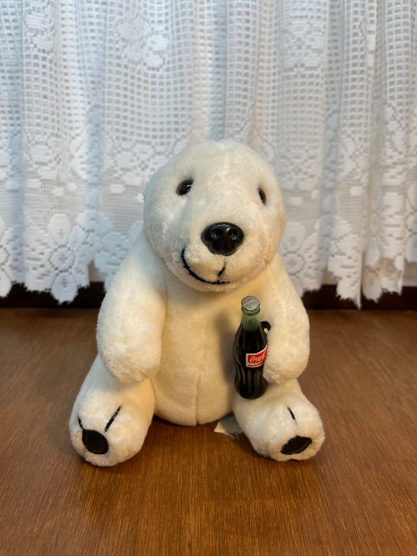 Vintage Coca Cola Polar Bear Plush