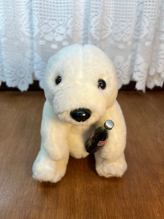 Vintage Coca Cola Polar Bear Plush