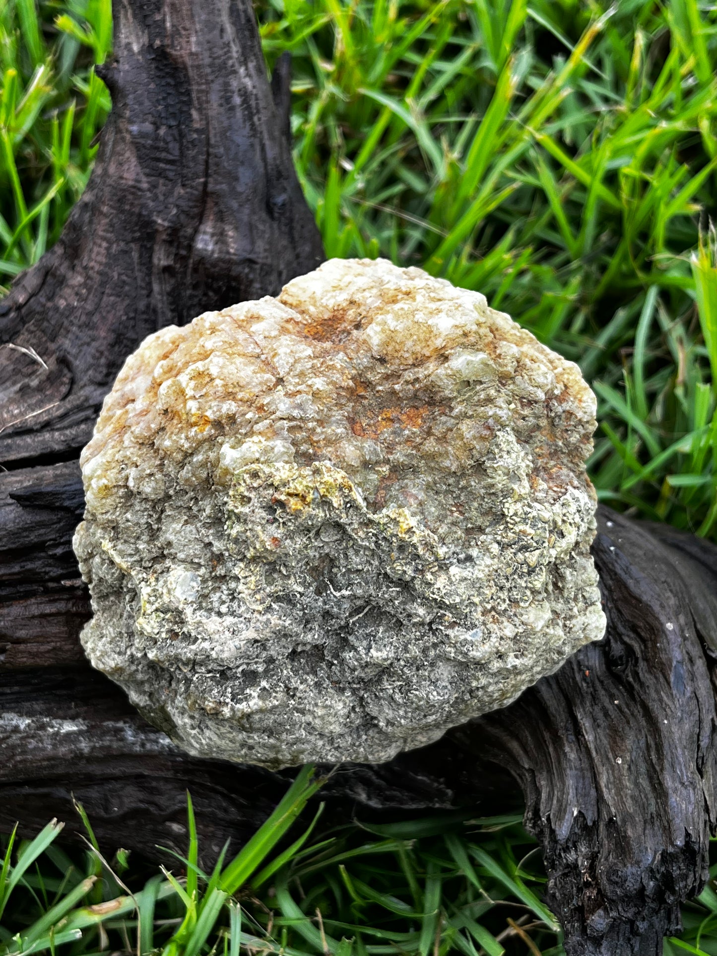 Natural Orange Crystal Geode