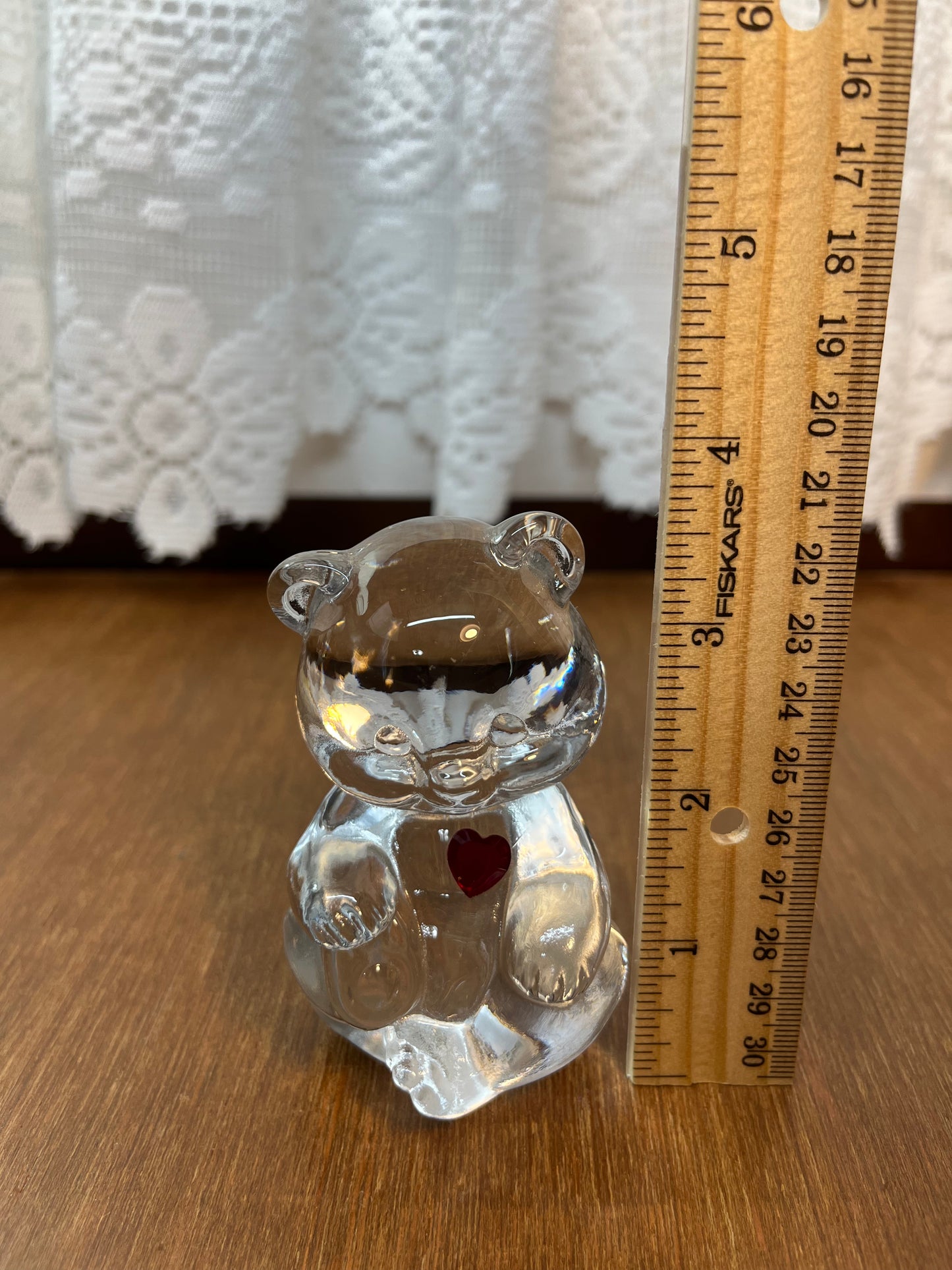 Art Glass Fenton July Birthstone Bear