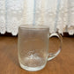 Vintage Frosted Coca Cola Glass Mug