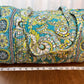 Green & Blue Pattern Vera Bradley Duffle Bag