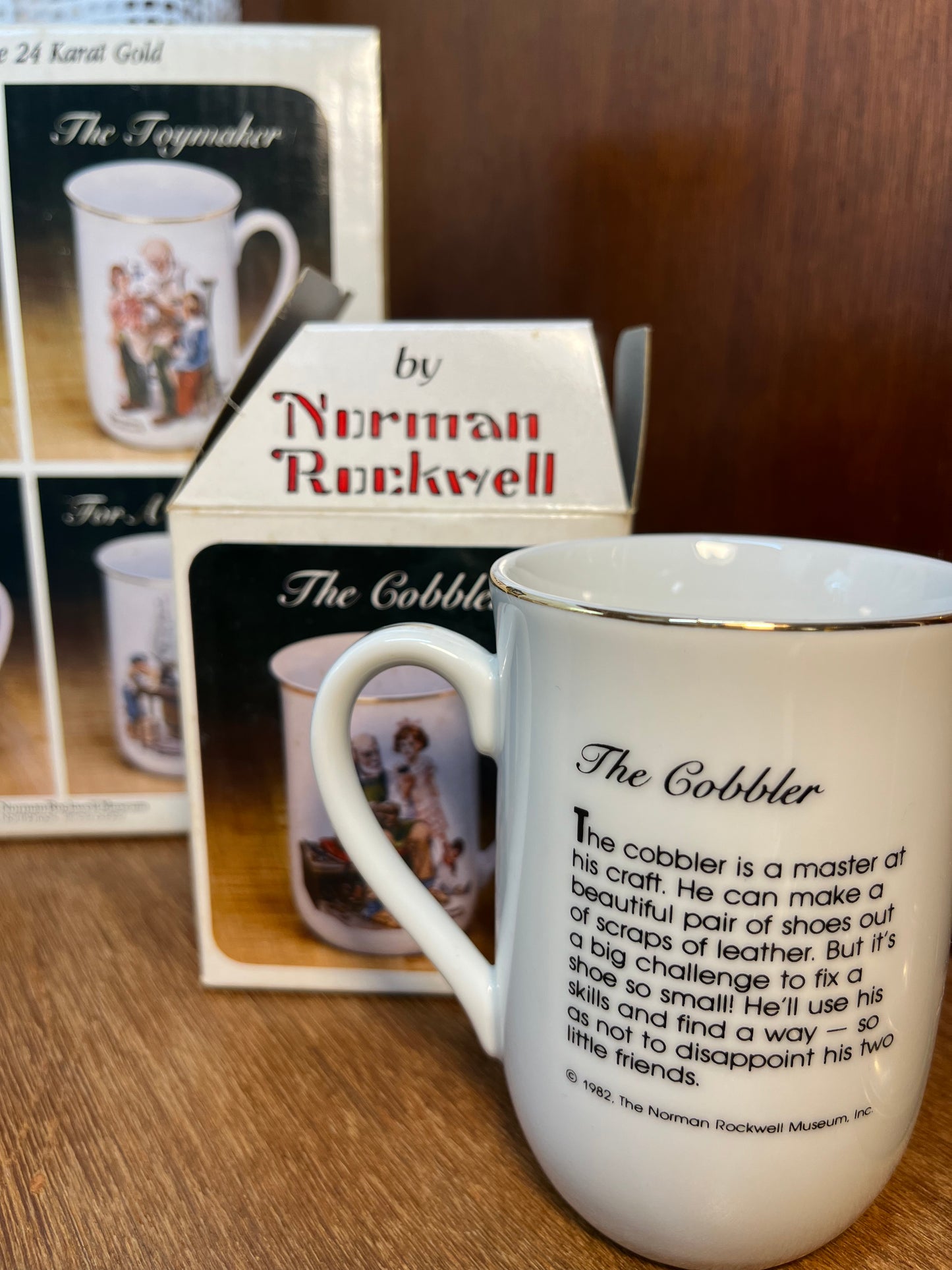 Collectible The Norman Rockwell Mugs