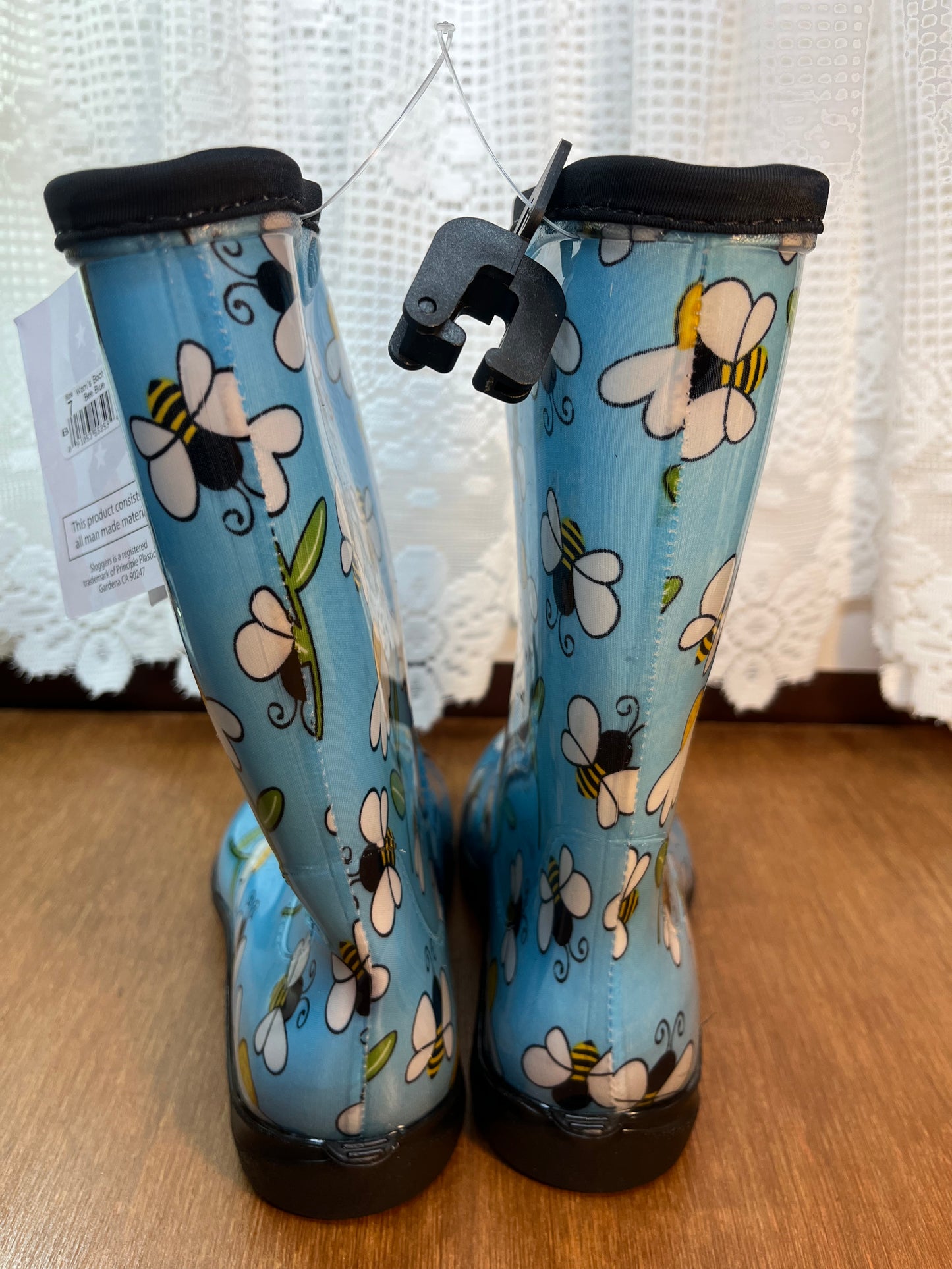 Bumble Bee & Daisy Rain/Garden Slogger Boots