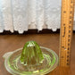 Vintage Small Uranium Glass Juicer