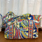 Bright & Colorful Vera Bradley Marina Paisley Shoulder Bag & Wallet