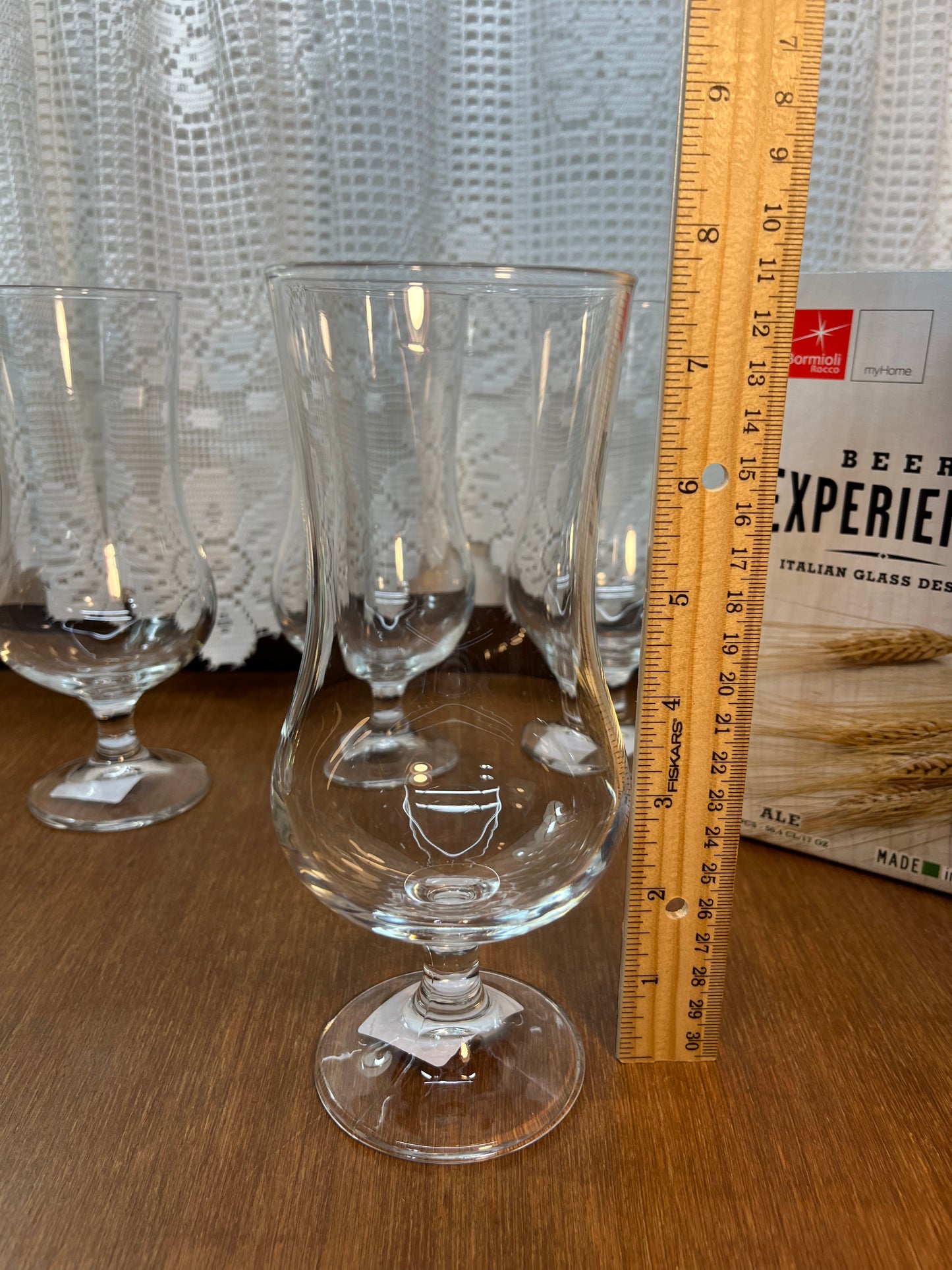 Made In Italy Experience Beer Glasses