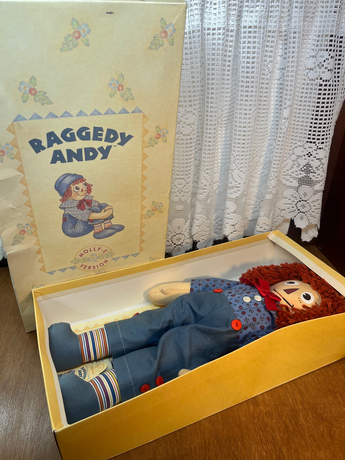 Limited Edition Raggedy Andy Molly-E Version Applause Doll