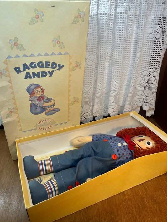 Limited Edition Raggedy Andy Molly-E Version Applause Doll