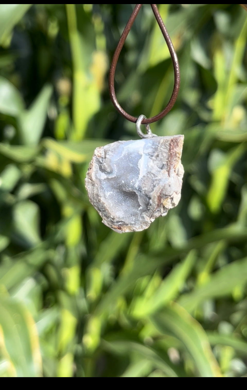 Handcrafted Geode Pendant