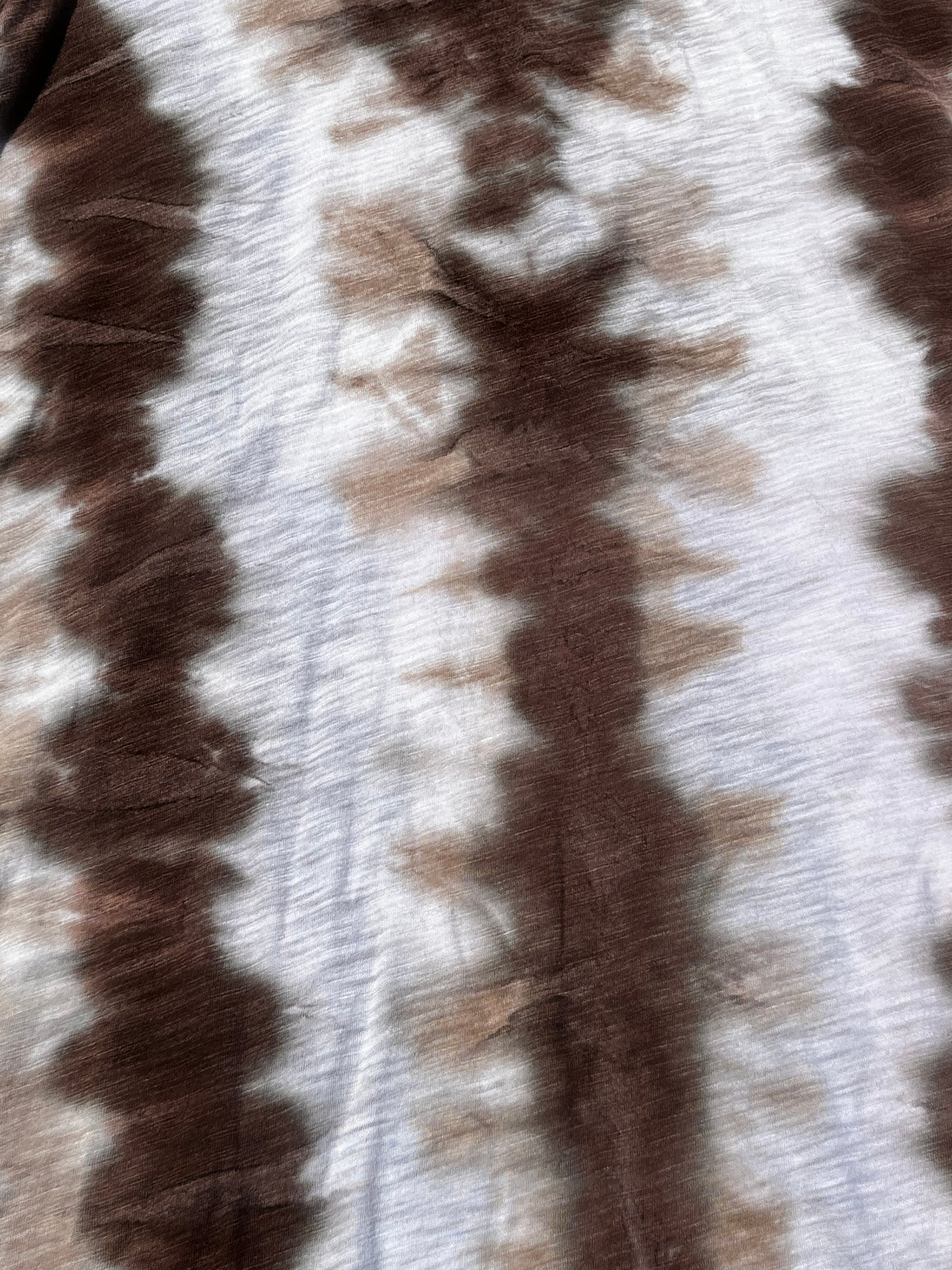 Brown Tie-Dye Mumu Mellow Dress