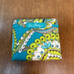 Small Green And Blue Vera Bradley Note Pad