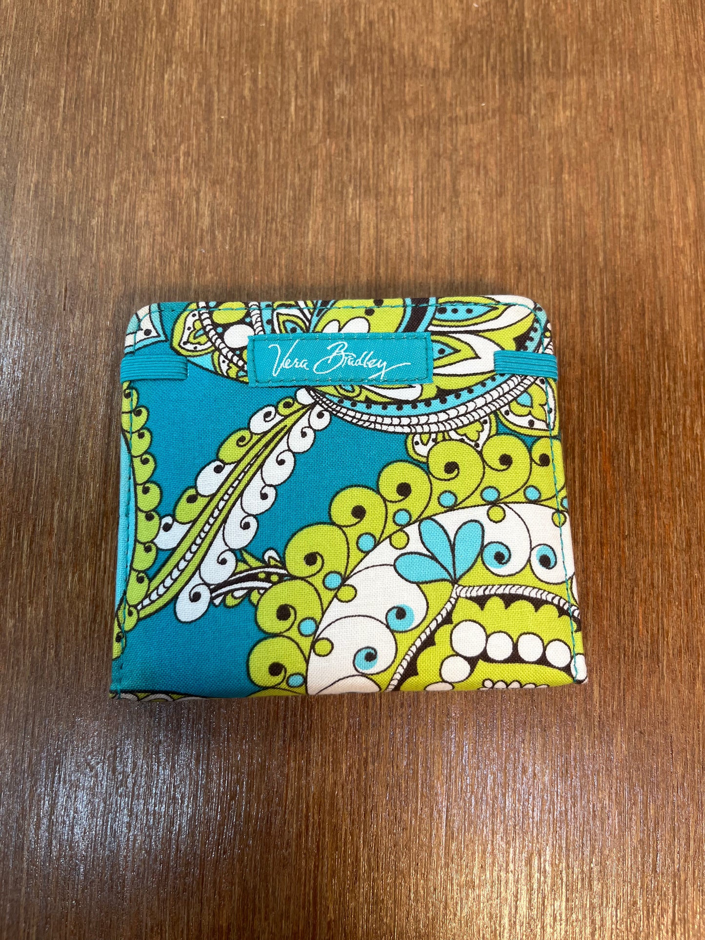 Small Green And Blue Vera Bradley Note Pad