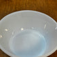 Small Milk Glass Fire King Custard Bowl