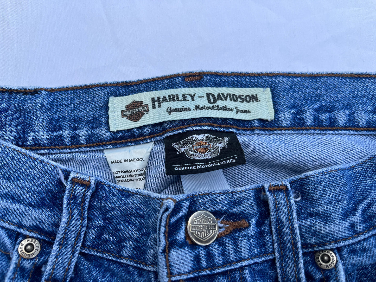 Motorcycle Harley Davidson Jeans