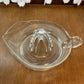 Vintage Clear Reamer Ribbed Hand Juicer