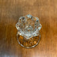 Clear Vintage Candle Stick Holder