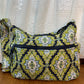 Blue & Green Vera Bradley Cambridge Cross Shoulder Bag & Wallet