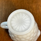 Bubble Milk Glass Anchor Hocking Creamer