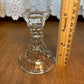 Clear Vintage Candle Stick Holder