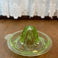 Vintage Small Uranium Glass Juicer