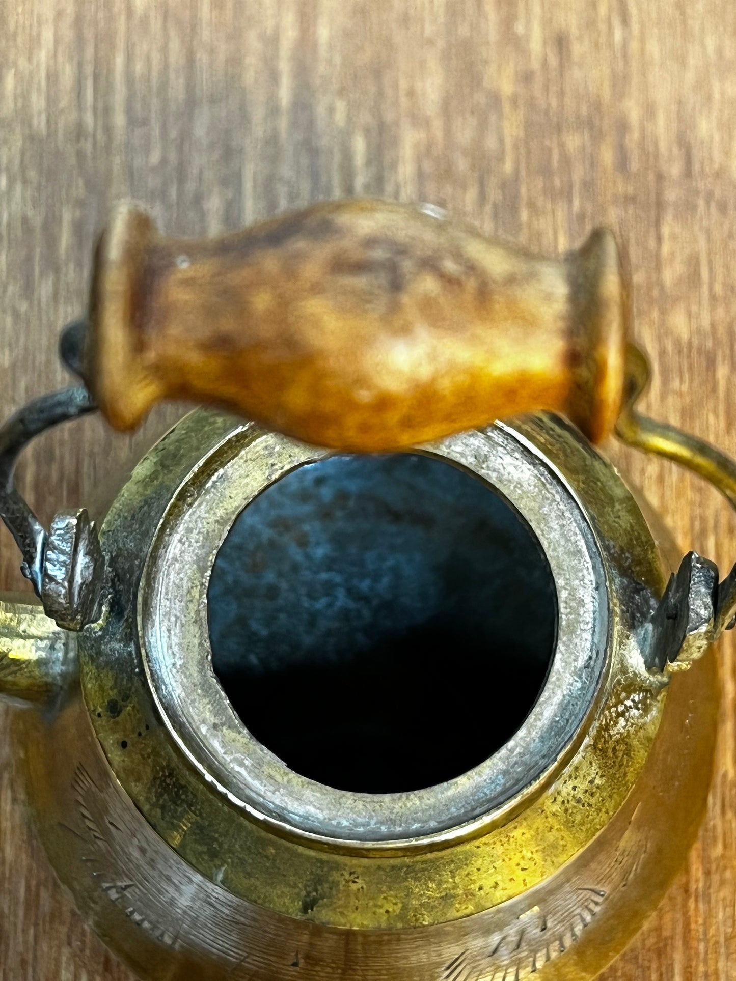 Miniature Brass Pot