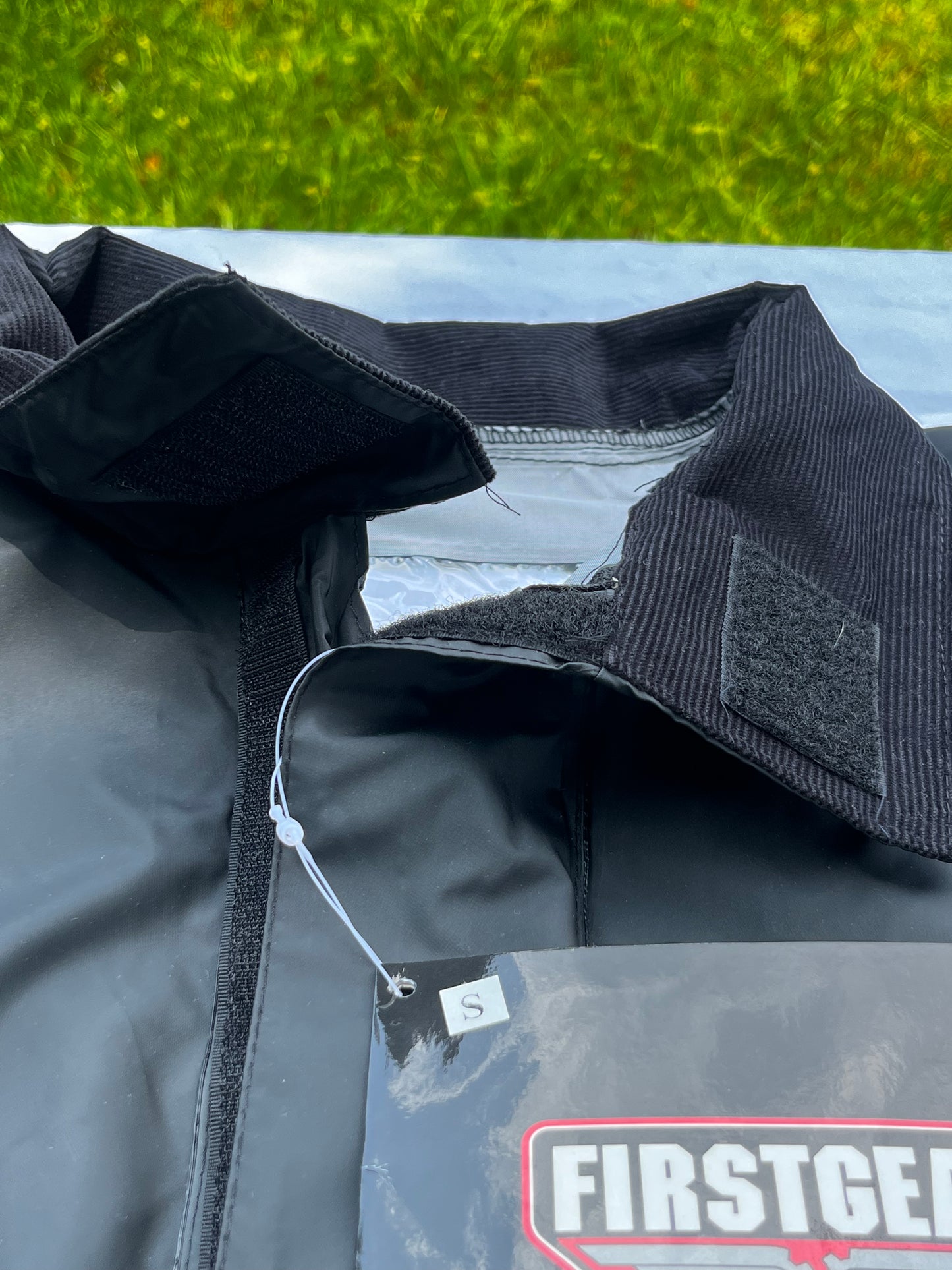 Black First Gear Rain Jacket