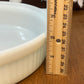 Vintage Milk Glass Fire King Oven Proof 1 Qt Baking Dish