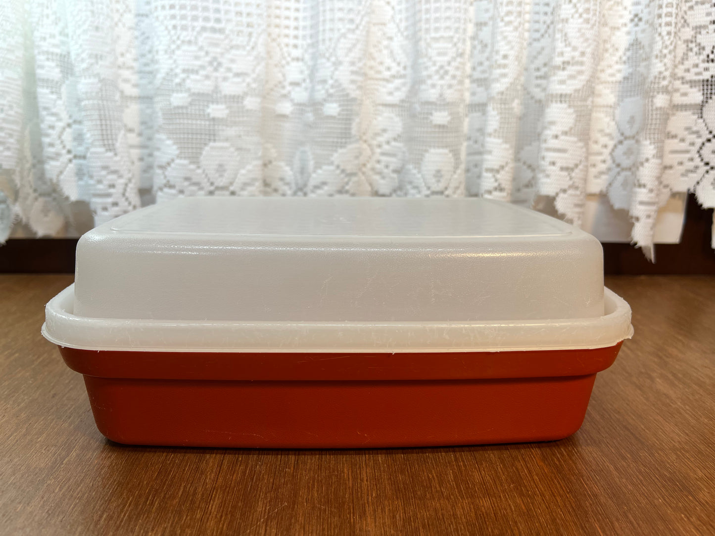 Vintage Tupperware Meat Container