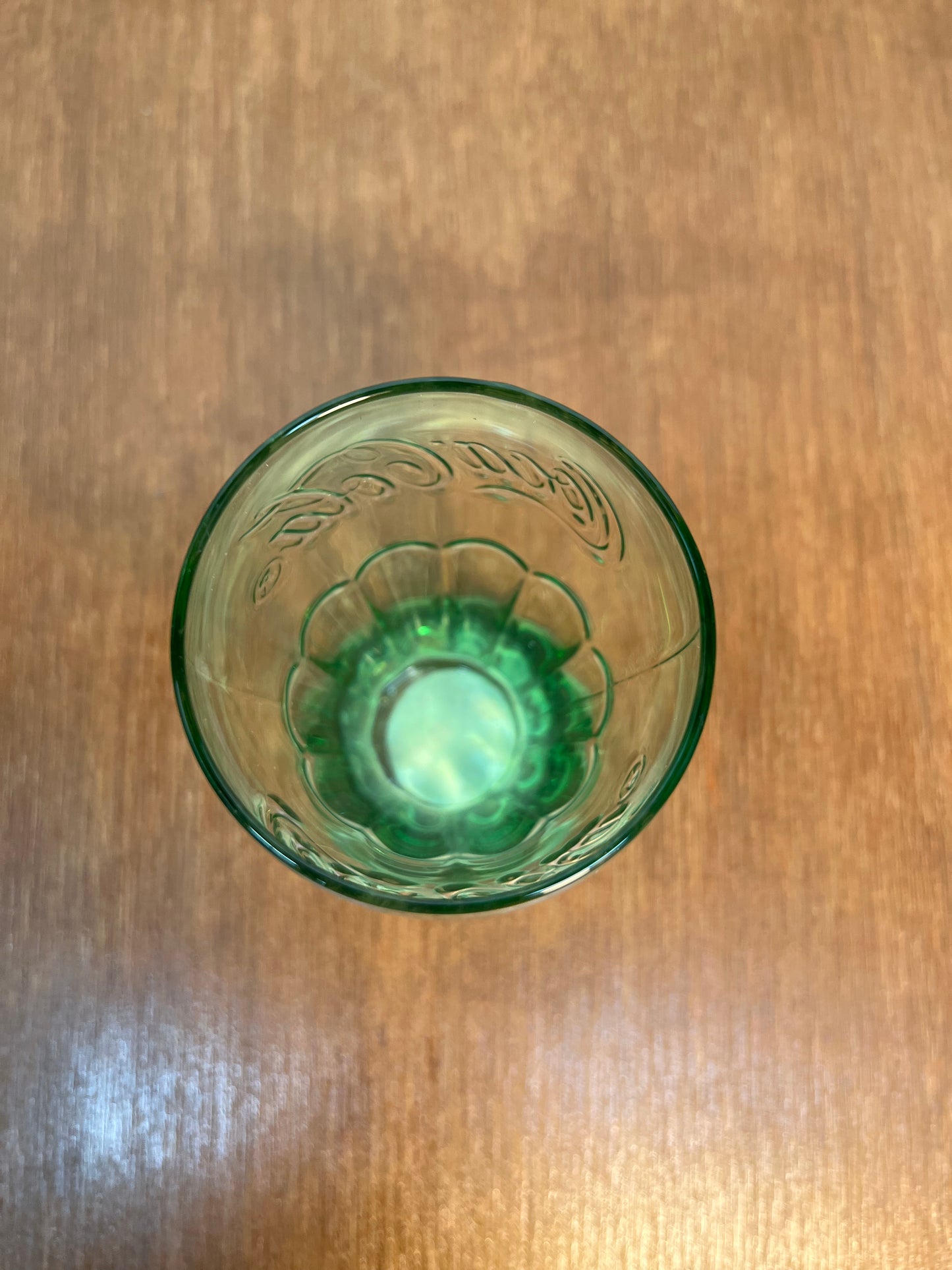 Miniature Coca Cola Glass With Sticker