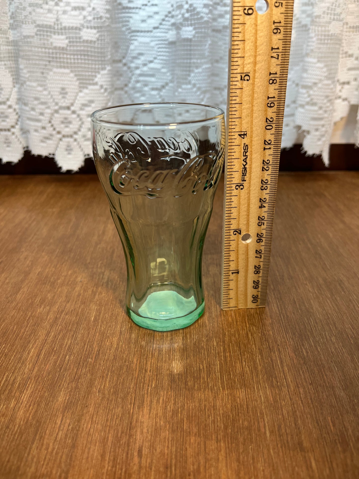 Miniature Coca Cola Glass With Original Sticker