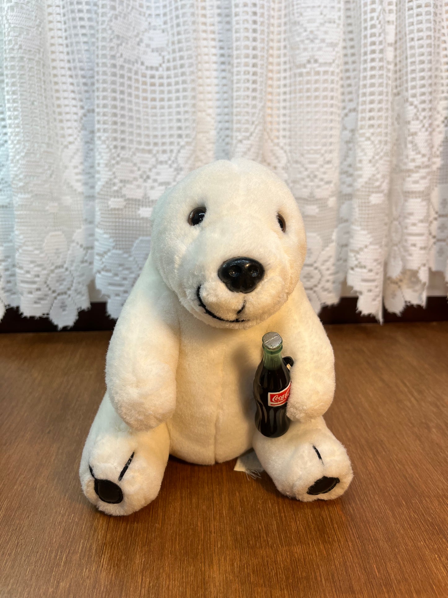 Vintage Coca Cola Polar Bear Plush