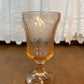 Vintage Pink Indiana Glass Water Goblet