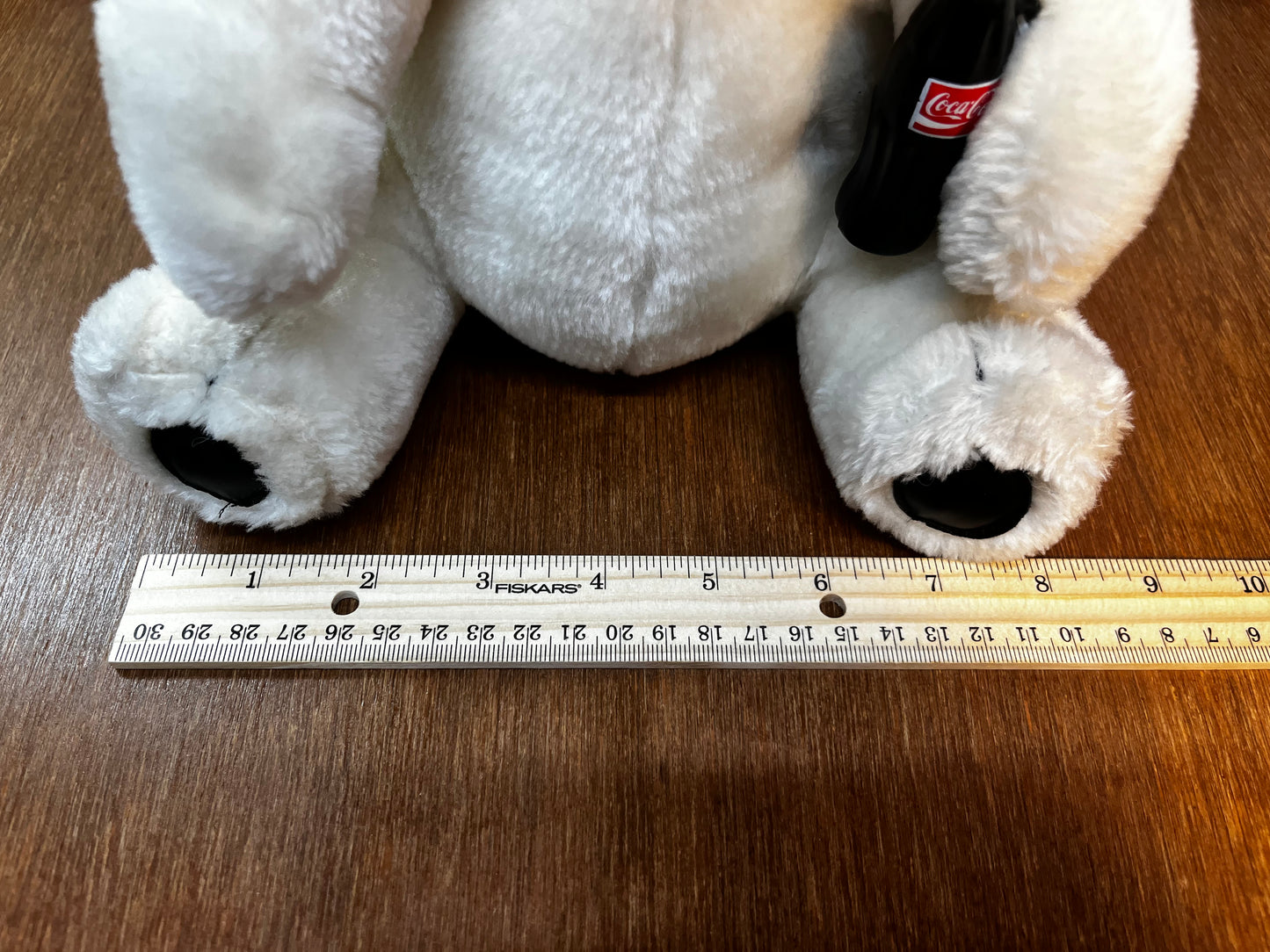 Vintage Medium Coca Cola Polar Bear Plush