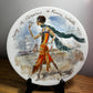 Vintage Collectible D Arceau-Limoges CU 601 Les Femmes Du Siecle 1925 Porcelain Plate