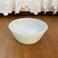 Small Milk Glass Fire King Custard Bowl