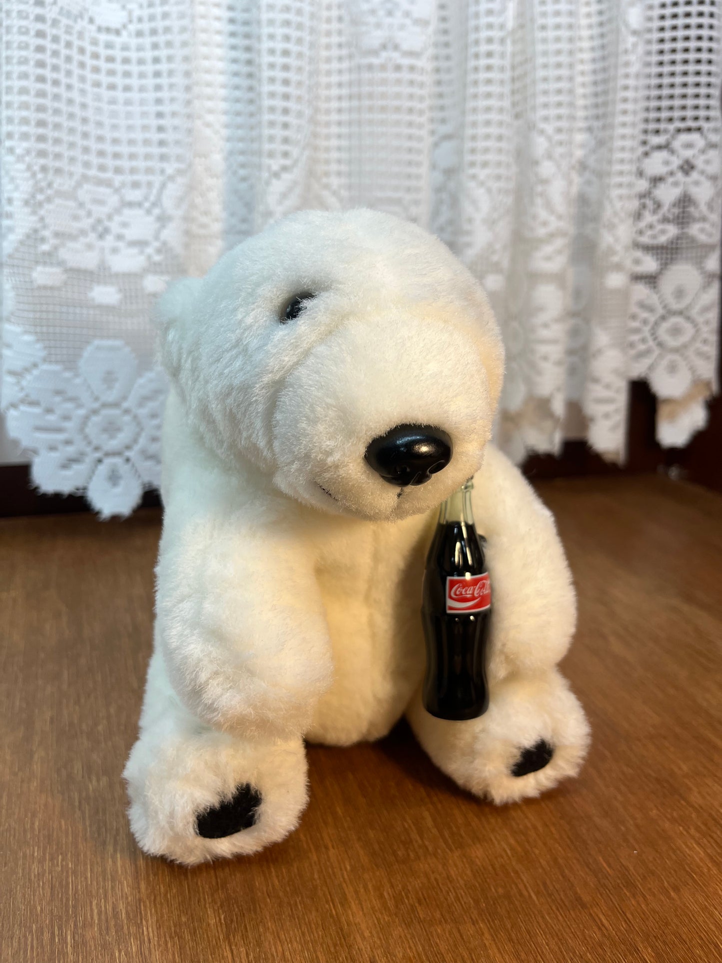 Vintage Coca Cola Polar Bear Plush