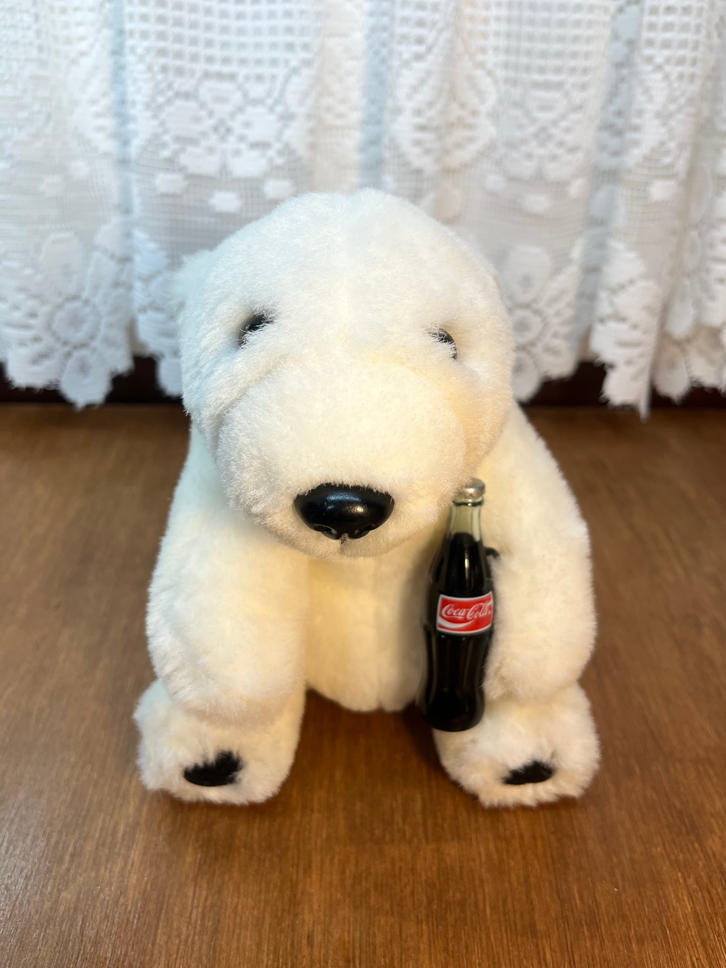 Vintage Coca Cola Polar Bear Plush