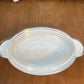 Small Milk Glass P-14-B Corningware Dish With Lid