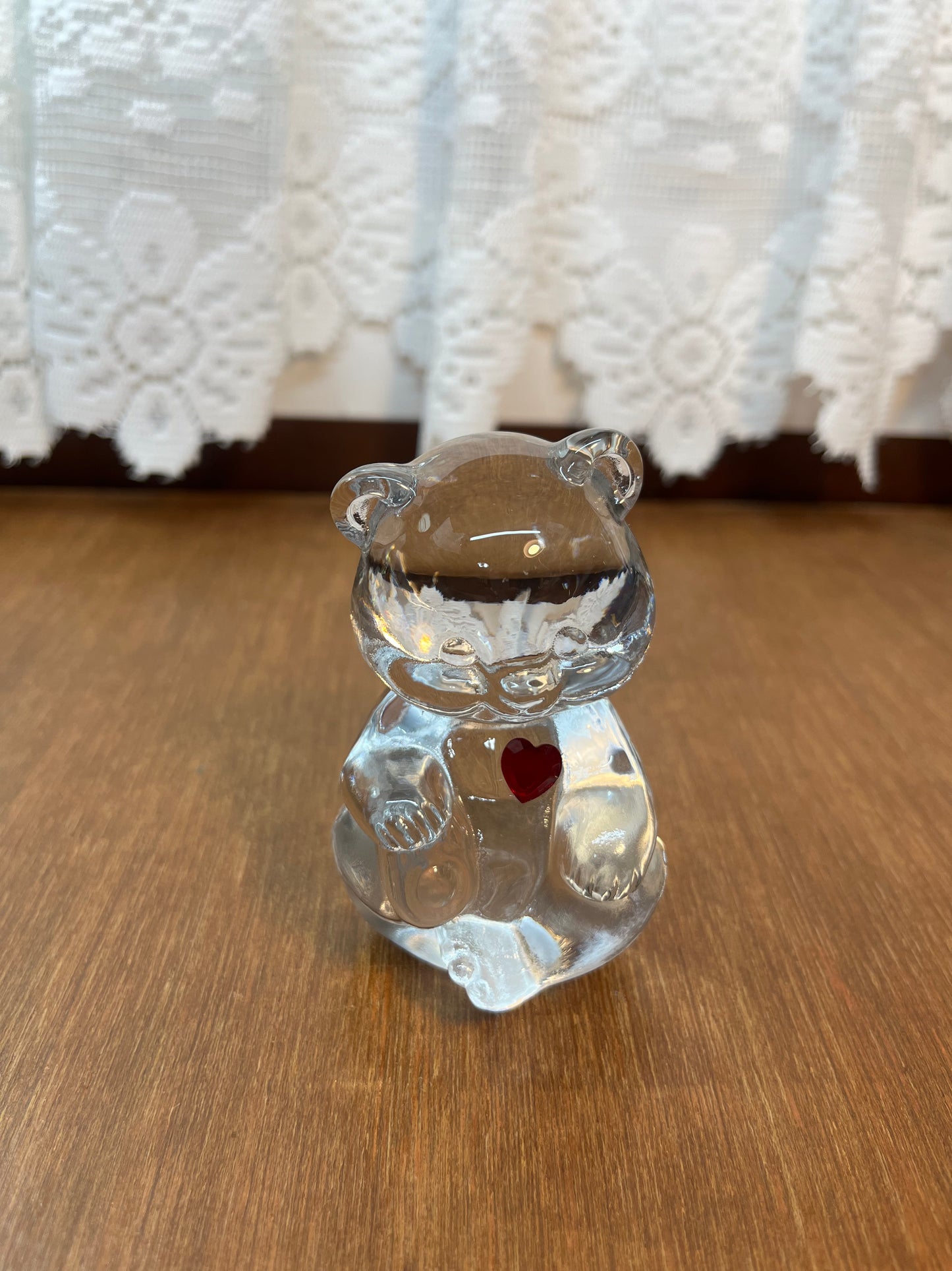 Art Glass Fenton July Birthstone Bear