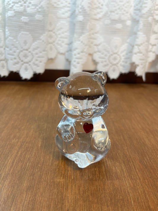 Art Glass Fenton July Birthstone Bear