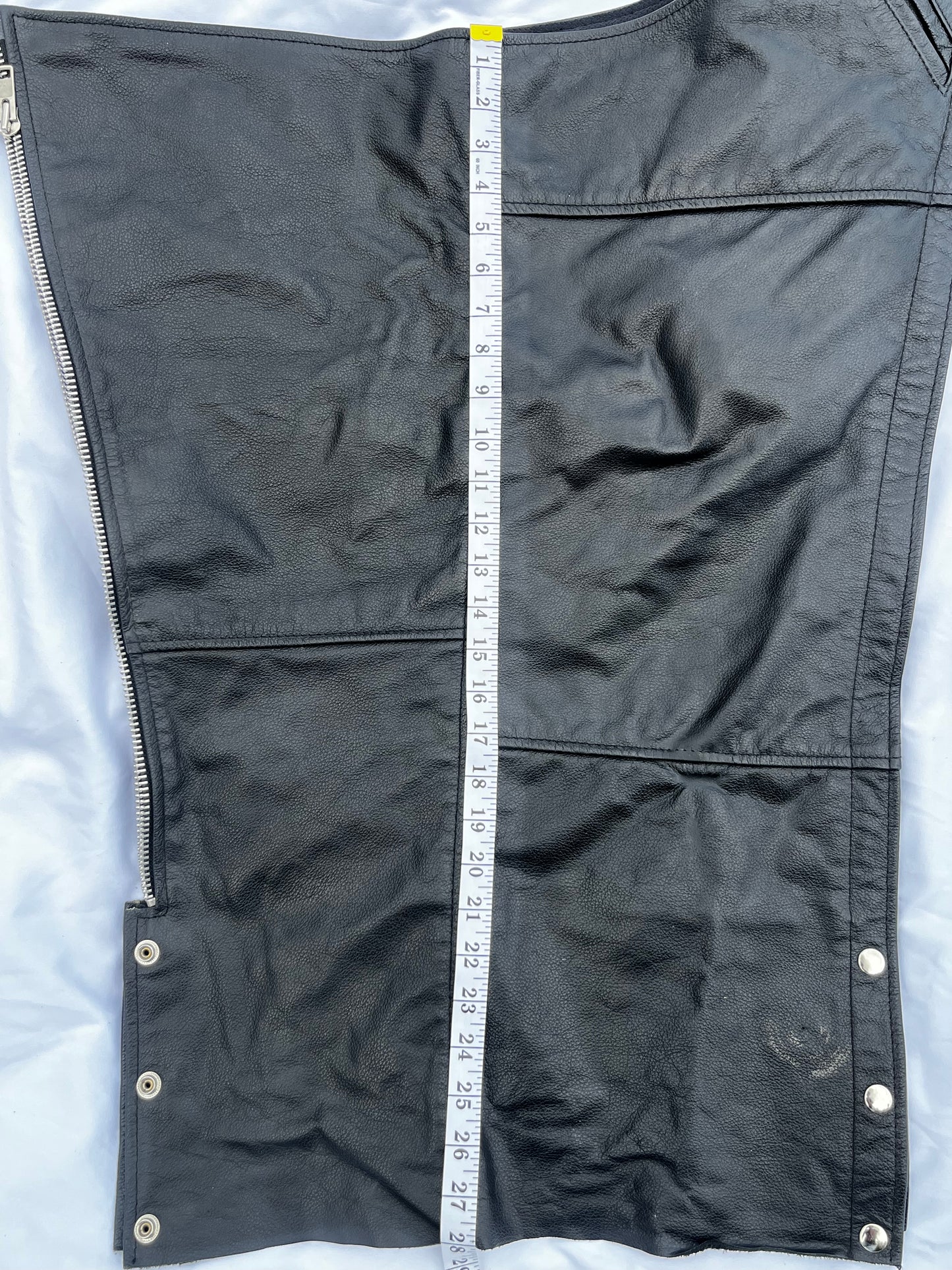 Black Motorcycle FMC Chaps